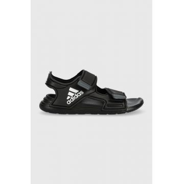 Adidas sandale copii culoarea negru