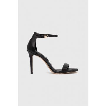 Aldo sandale de piele Renza culoarea negru, 13474573.RENZA