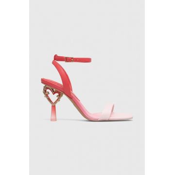 Aldo sandale Lovethrone culoarea rosu, 13554878.LOVETHRONE