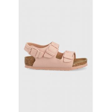 Birkenstock sandale copii culoarea roz