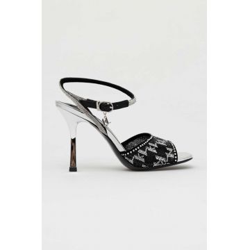 Karl Lagerfeld sandale KL30902 GALA culoarea negru