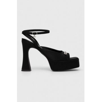 Karl Lagerfeld sandale LAZULA culoarea negru, KL33905