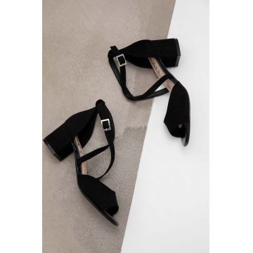Answear Lab sandale culoarea negru