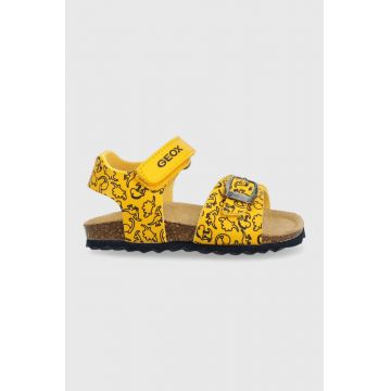 Geox sandale copii culoarea galben