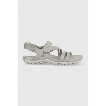 Merrell sandale femei, culoarea gri
