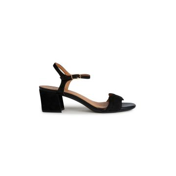 Geox sandale din piele intoarsa D NEW ERAKLIA 50 culoarea negru, D35RNE 00021 C9999