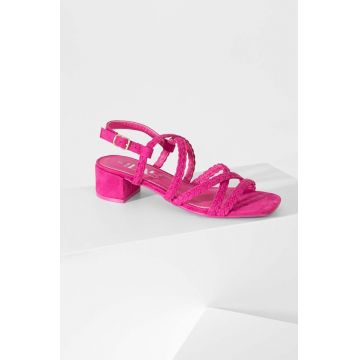 Answear Lab sandale culoarea roz