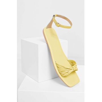 Answear Lab sandale Femei, culoarea galben