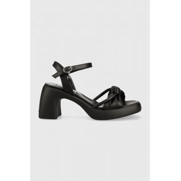 Karl Lagerfeld sandale ASTRAGON culoarea negru, KL33815