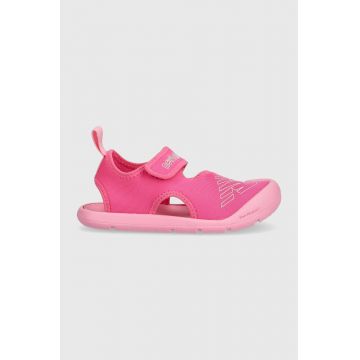 New Balance sandale copii culoarea roz