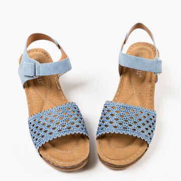 Sandale dama Herbie Albastre