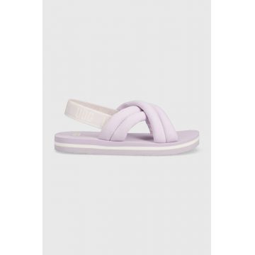 UGG sandale copii Everlee culoarea violet