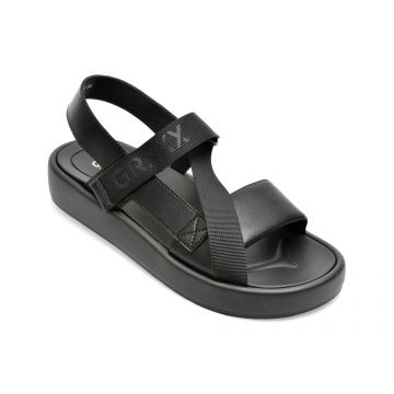 Sandale GRYXX negre, 5007K32, din piele naturala