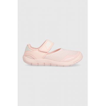 New Balance sandale copii NBYO208 culoarea roz