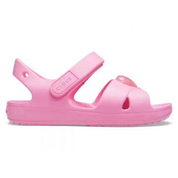 Sandale Crocs Classic Cross Strap Sandal PS Roz - Pink Lemonade
