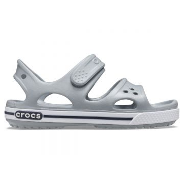Sandale Crocs Crocband II Sandal Kids Gri - Light Grey/Navy