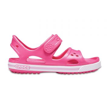Sandale Crocs Crocband II Sandal Kids Roz - Paradise Pink/Carnation