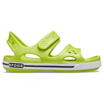 Sandale Crocs Crocband II Sandal Kids Verde - Lime Punch/Black