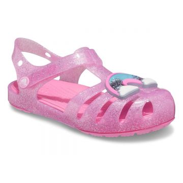 Sandale Crocs Isabella Charm Sandal Roz - Pink Lemonade