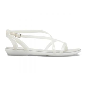 Sandale Crocs Isabella Gladiator Sandal Alb - Oyster/Pearl White