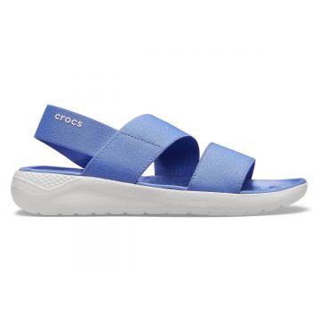 Sandale Crocs LiteRide Stretch Sandal Albastru - Lapis/White