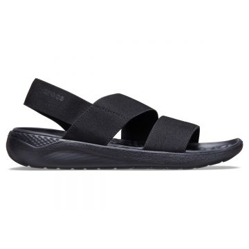 Sandale Crocs LiteRide Stretch Sandal Negru - Black/Black