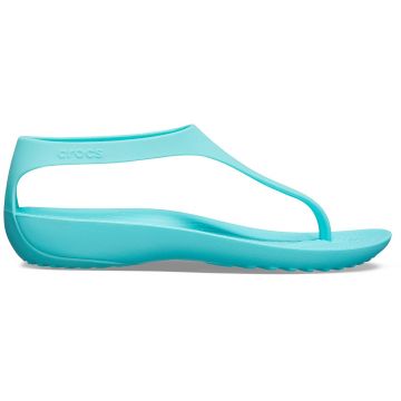 Sandale Crocs Serena Flip Albastru deschis - Pool