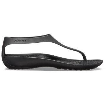 Sandale Crocs Serena Flip Negru - Black