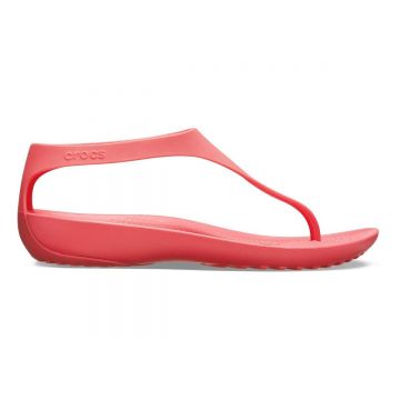 Sandale Crocs Serena Flip Roz - Poppy