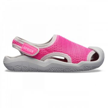 Sandale Crocs Swiftwater Mesh Sandal K Roz - Candy Pink