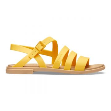 Sandale Crocs Tulum Sandal Galben - Canary/Tan