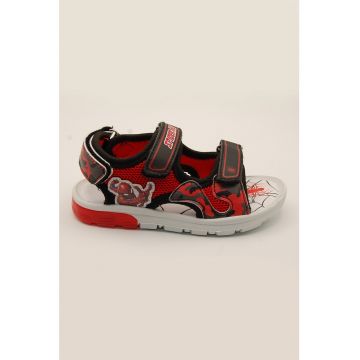 Sandale cu Spider Man si velcro