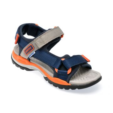 Sandale GEOX bleumarin, J150RA, din material textil