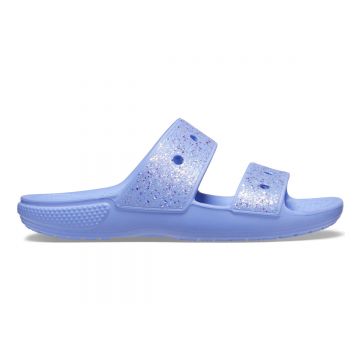 Sandale Crocs Classic Glitter Sandal Kids Mov - Moon Jelly