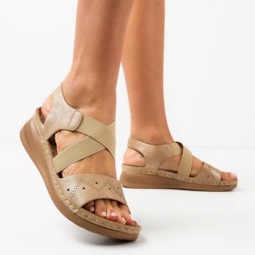 Sandale dama Benton Khaki