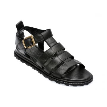 Sandale GRYXX negre, 1144520, din piele naturala