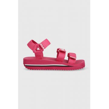 Fila sandale copii culoarea roz