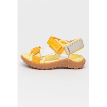 Sandale din material textil cu inchidere velcro Wous 27443