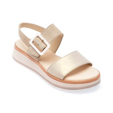 Sandale GABOR bej, 22744, din piele intoarsa