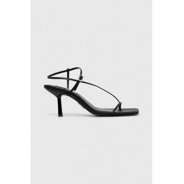 Steve Madden sandale de piele Kari culoarea negru, SM11002528
