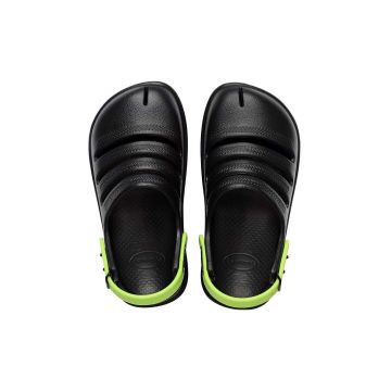 Havaianas sandale copii CLOG culoarea negru