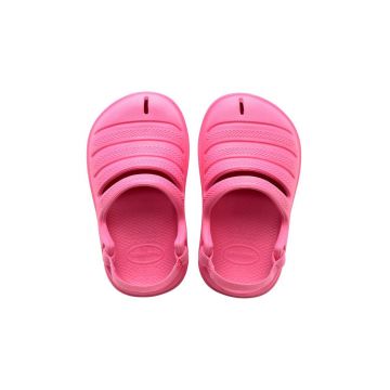 Havaianas sandale copii CLOG culoarea roz