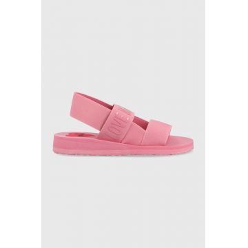 Love Moschino sandale femei, culoarea roz, JA16033G0GJN7618