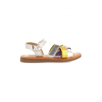 Sandale de piele cu bareta cu velcro Mantena