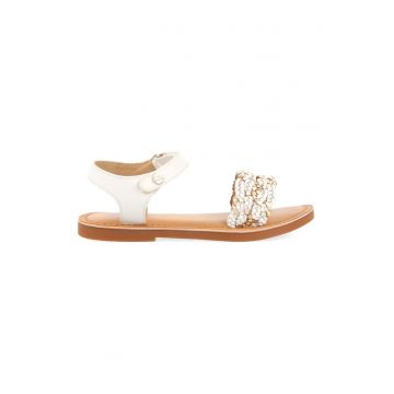 Sandale de piele cu velcro Yuti
