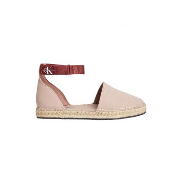 Sandale-espadrile cu velcro