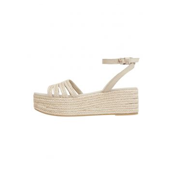 Sandale-espadrile flatform