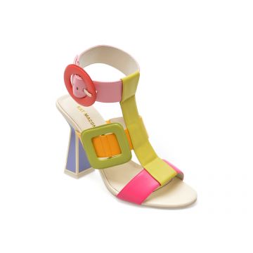 Sandale KAT MACONIE FOR EPICA multicolor, DELIZ, din piele naturala