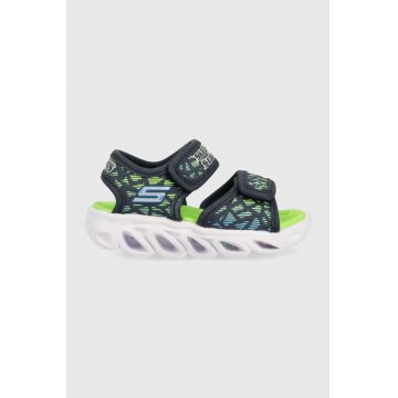 Skechers sandale copii Hypno-Splash Sun Sonic culoarea albastru marin