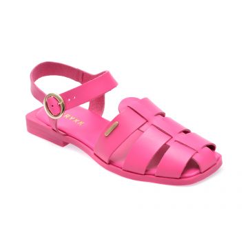 Sandale GRYXX fucsia, 336822, din piele naturala